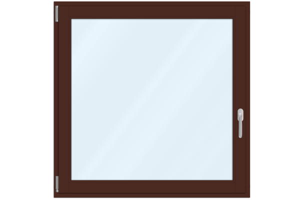 Holzfenster Mahagonibraun