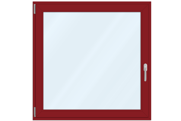 Aluminiumfenster Rubinrot