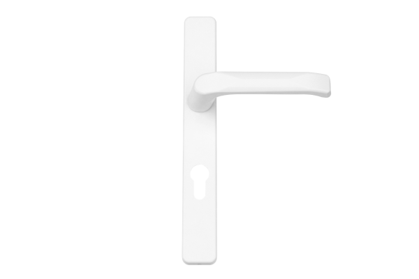 Innendrücker Langschild Weiß