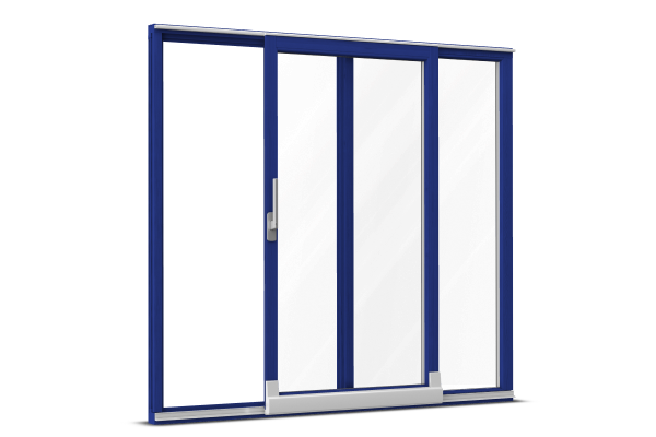 PSK-Tür Holz Blau