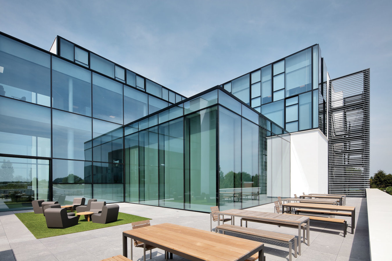 Reynaers Campus Experience Centre mit Masterline 8 Fenstern